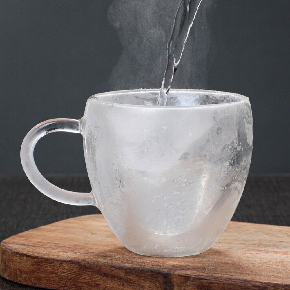 Clear Glass Coffee Mug