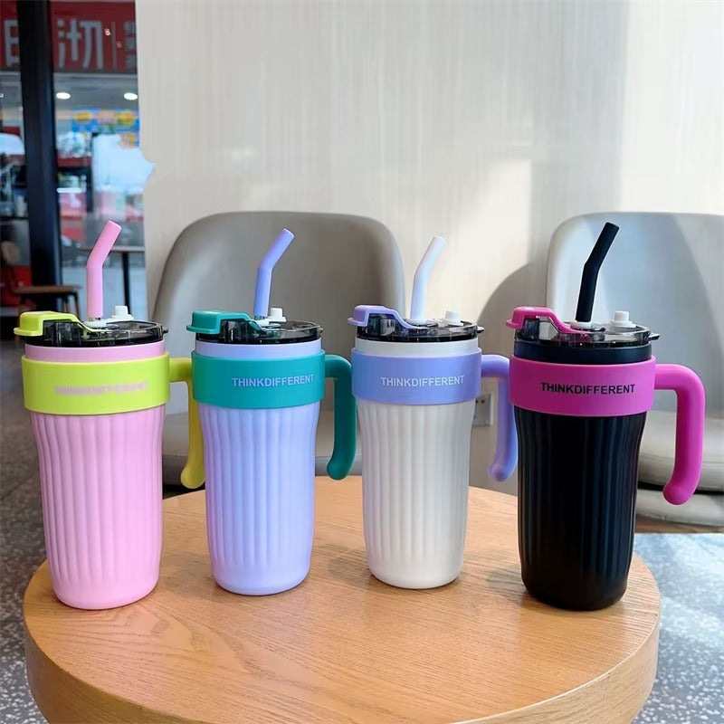 860ML Stainless Steel Thermo Bottle Large Capacity Coffee Cup
