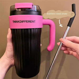 860ML Stainless Steel Thermo Bottle Large Capacity Coffee Cup