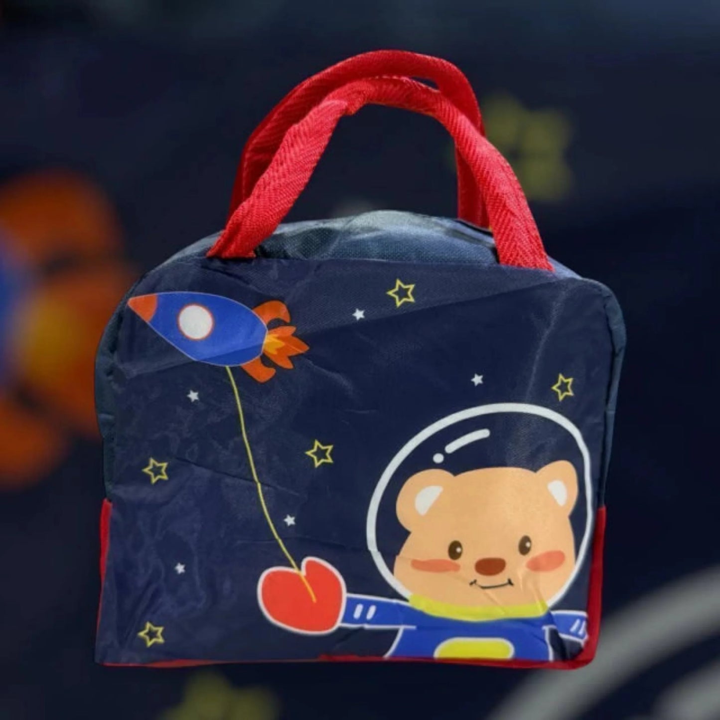 MunchMate Kids Cartoon Insulated Bag – Perfect for School & Picnics