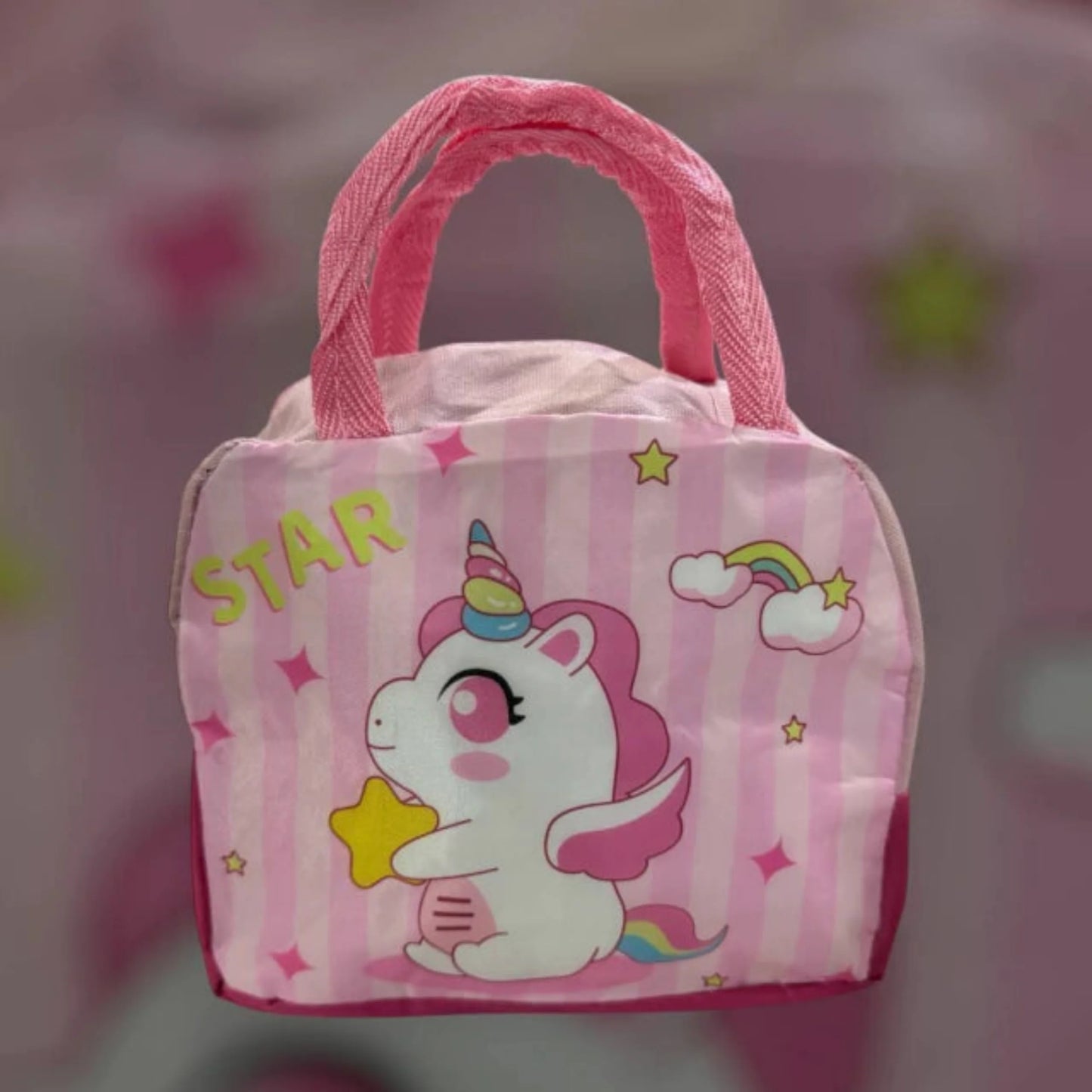 MunchMate Kids Cartoon Insulated Bag – Perfect for School & Picnics