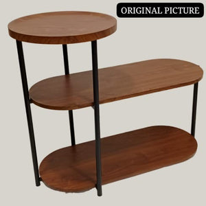 Wooden 3 tier side table